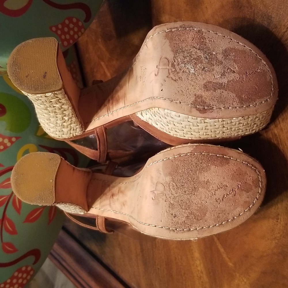 ALICE & OLIVIA PLATFORM SANDALS - Size 8 - Picture 5 of 7